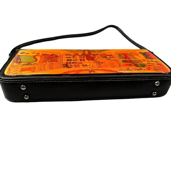 Debbie Brooks Designer Closet Scene Shoulder Bag Womens Purse Hard Shell Vintage - Picture 7 of 16